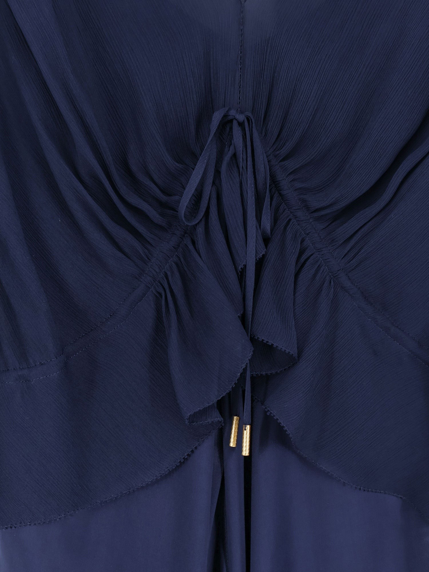 Satin long dress - Image 3