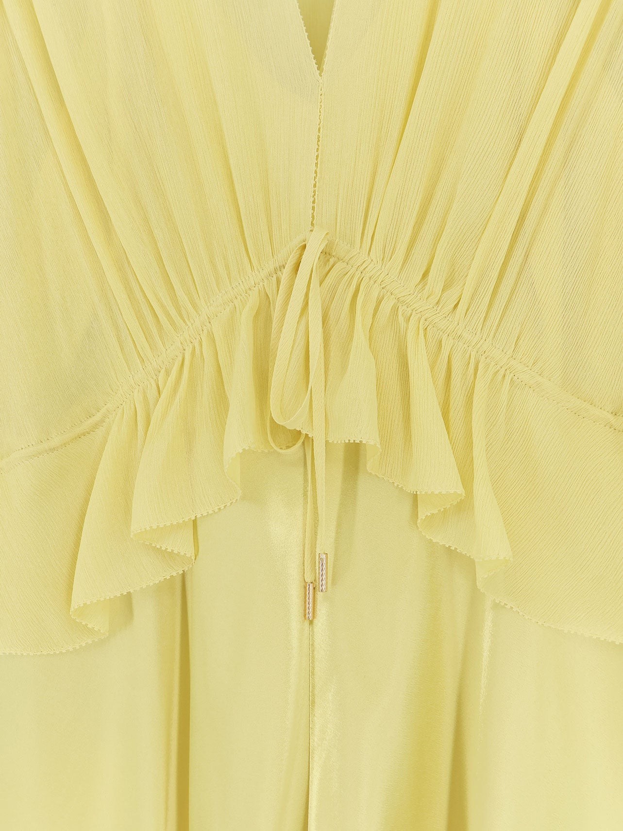 Satin long dress - Image 3