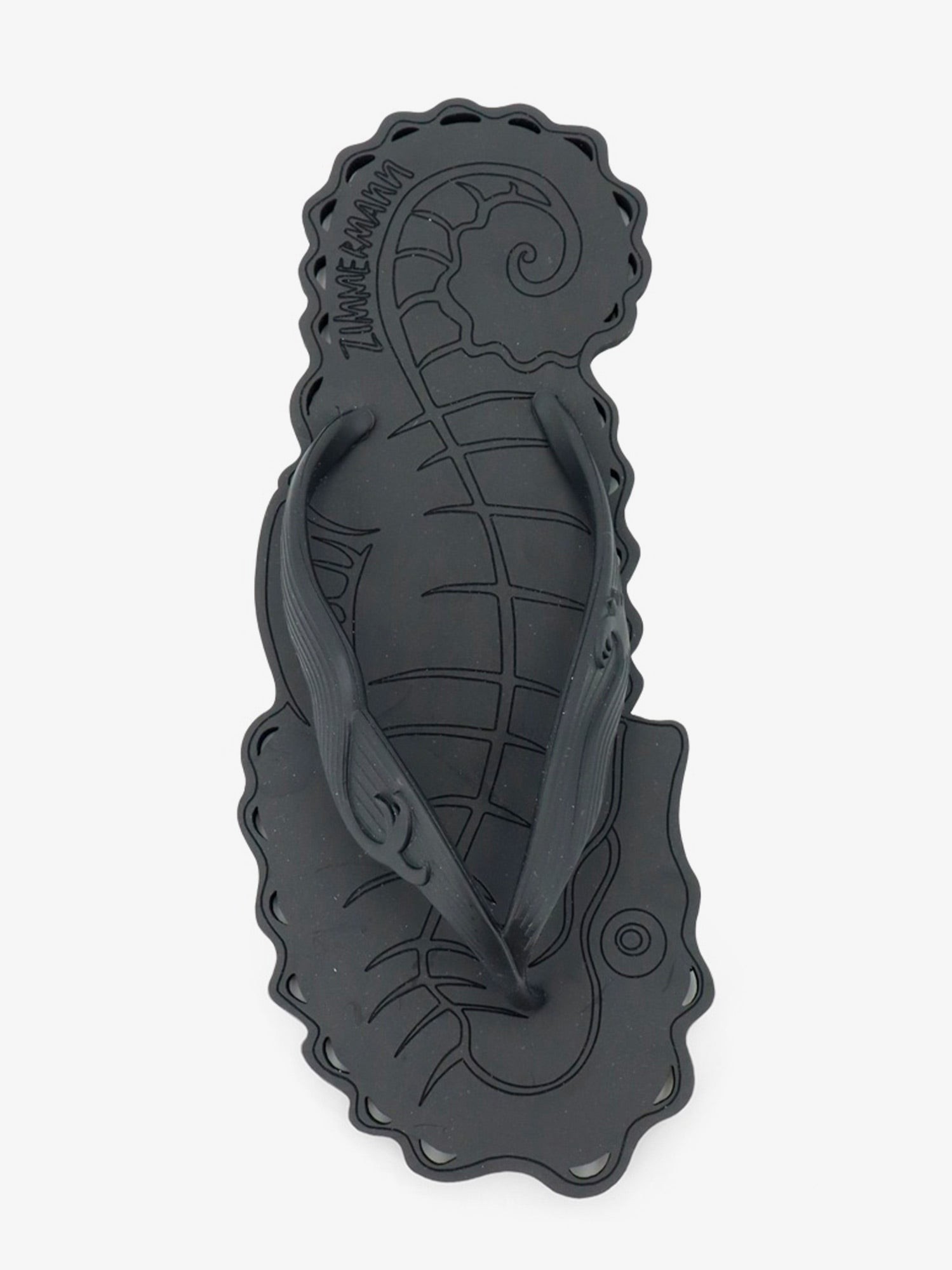 Seafoam Thong rubber sandals - Image 5