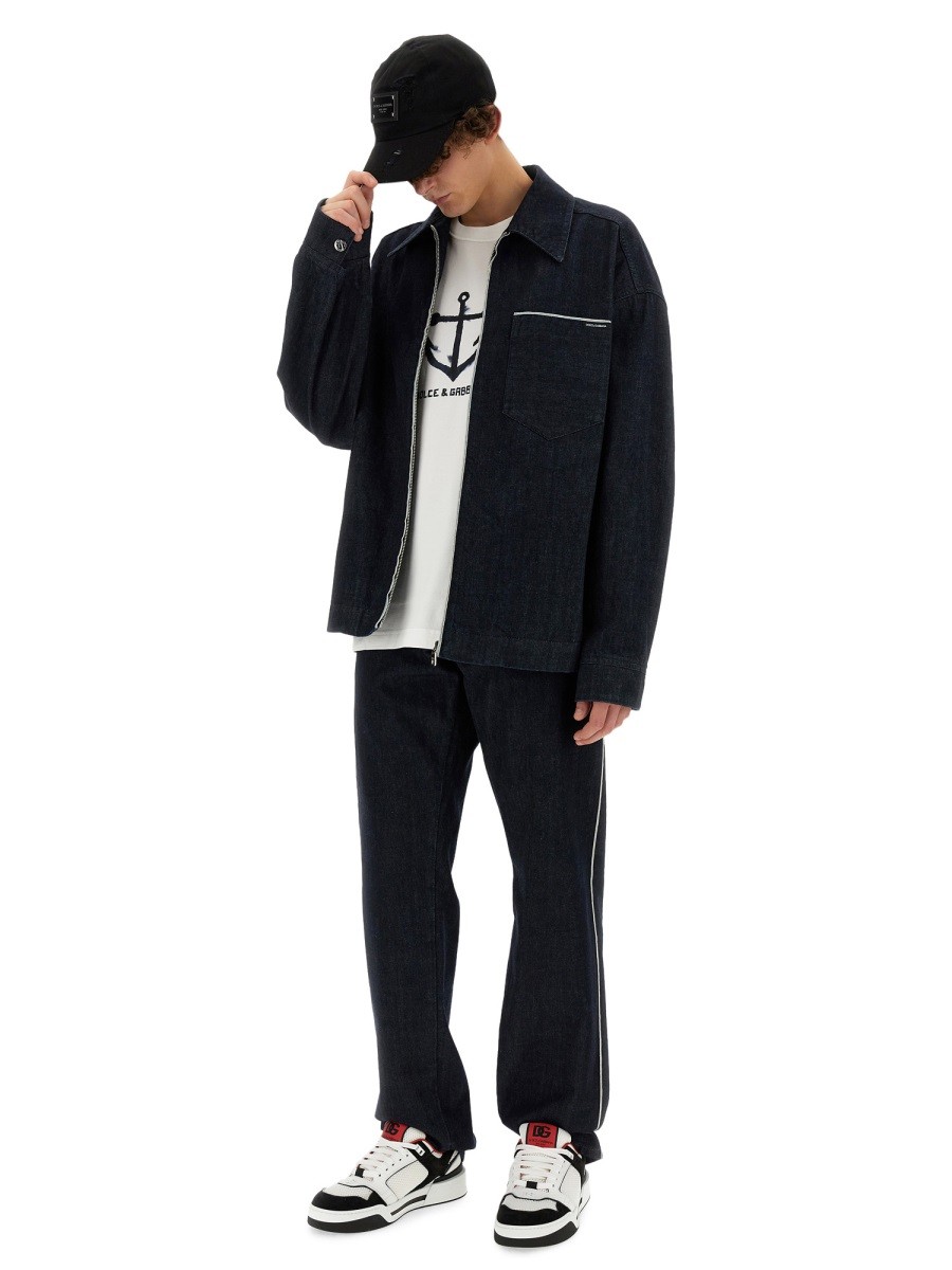 Dolce & Gabbana - SELVEDGE DENIM BLOUSON - Image 2