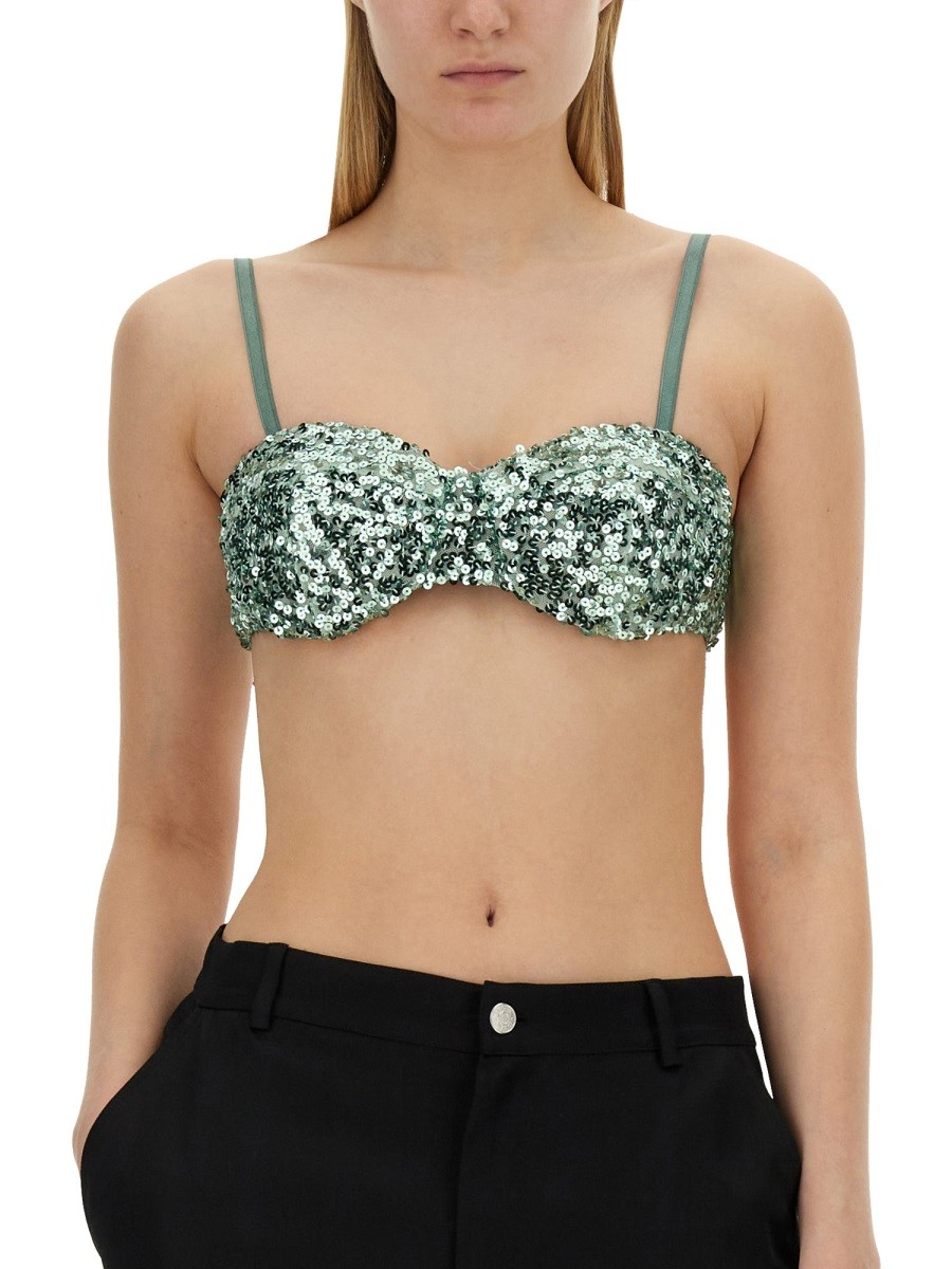 MOSCHINO JEANS - SEQUINED TOP - Image 4