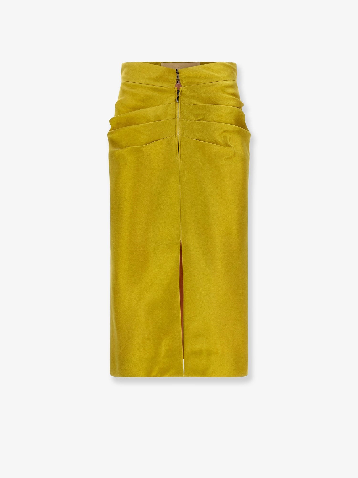 Shantung midi skirt - Image 2