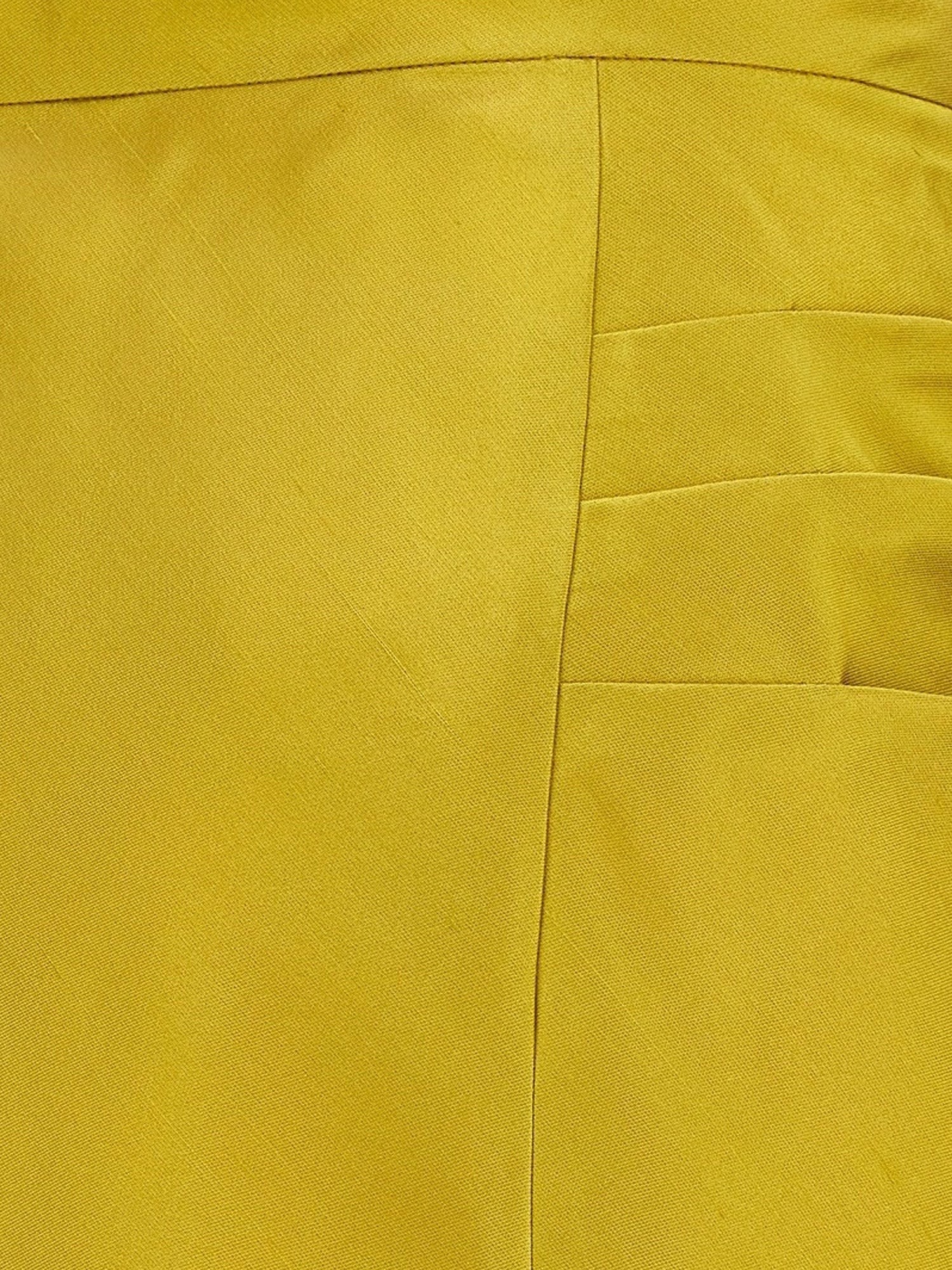 Shantung midi skirt - Image 3