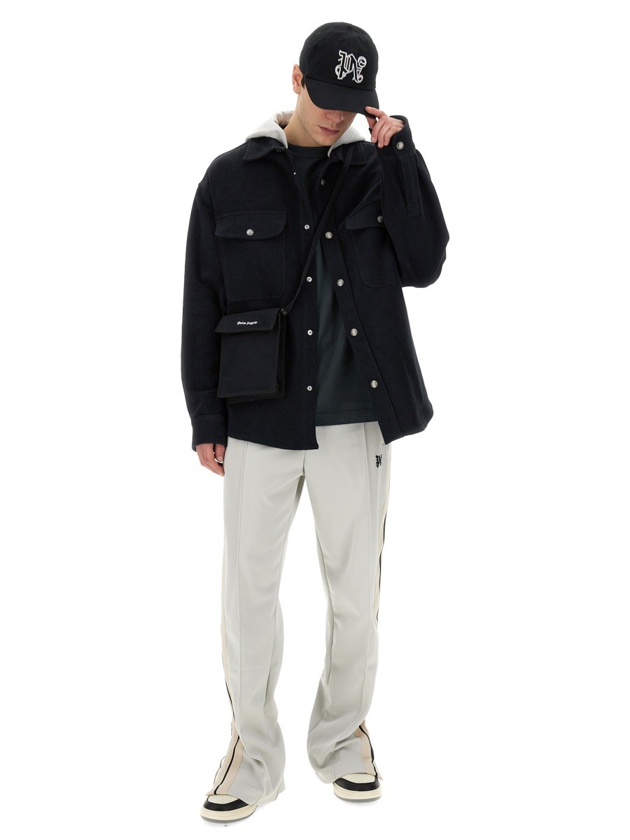 Palm Angels - SHIRT-JACKET WITH MONOGRAM - Image 2