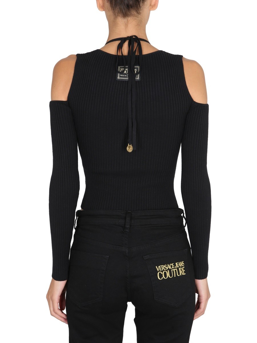 Versace Jeans Couture - SHIRT WITH BARE SHOULDERS - Image 3