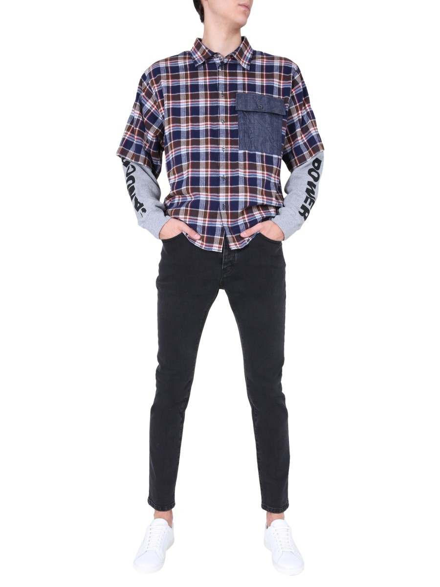 Dsquared - SHIRT WITH DOUBLE SLEEVES - Image 2