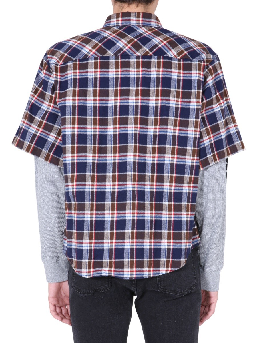 Dsquared - SHIRT WITH DOUBLE SLEEVES - Image 3