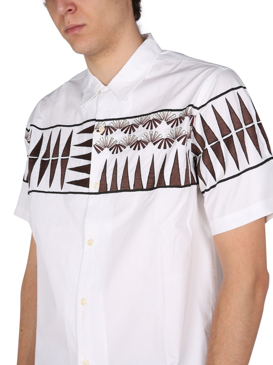 UNIVERSAL WORKS - SHIRT WITH EMBROIDERY - Image 4