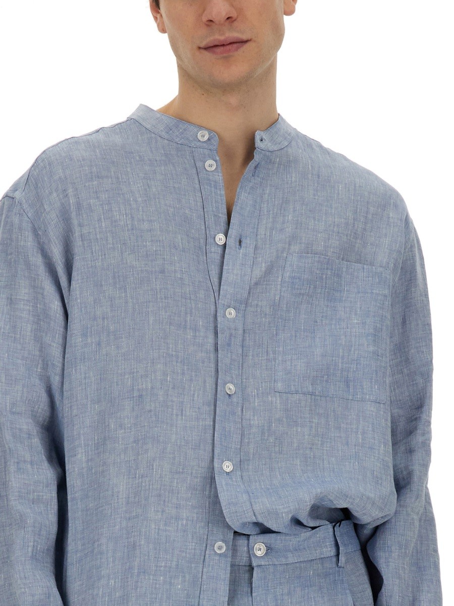 Dolce & Gabbana - SHIRT WITH MANDARIN COLLAR - Image 4