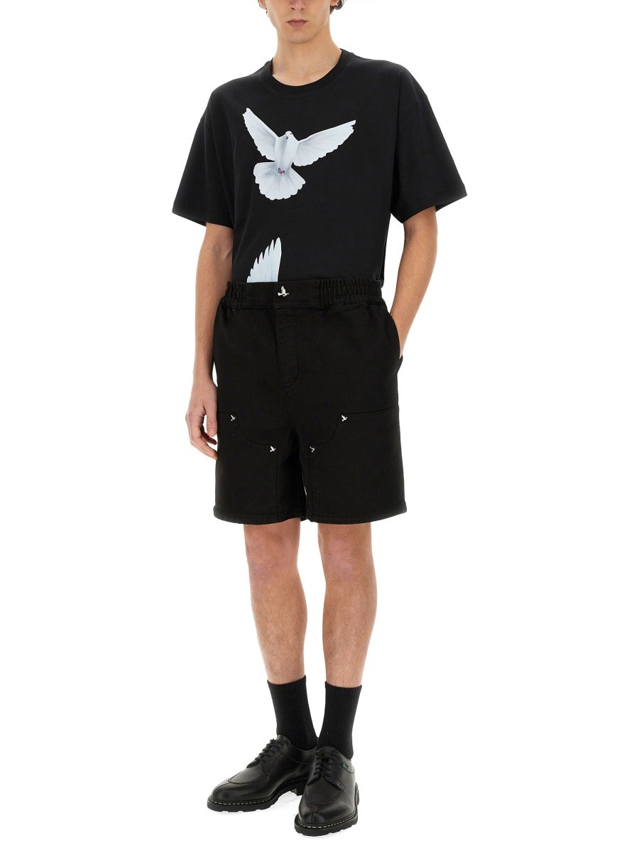 3.PARADIS - SHORT IN TWILL - Image 2