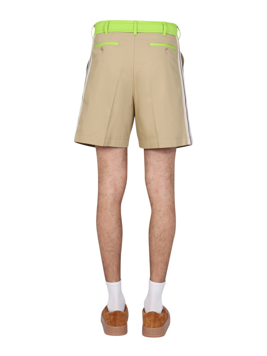 Palm Angels - SIDE BAND BERMUDA SHORTS - Image 4