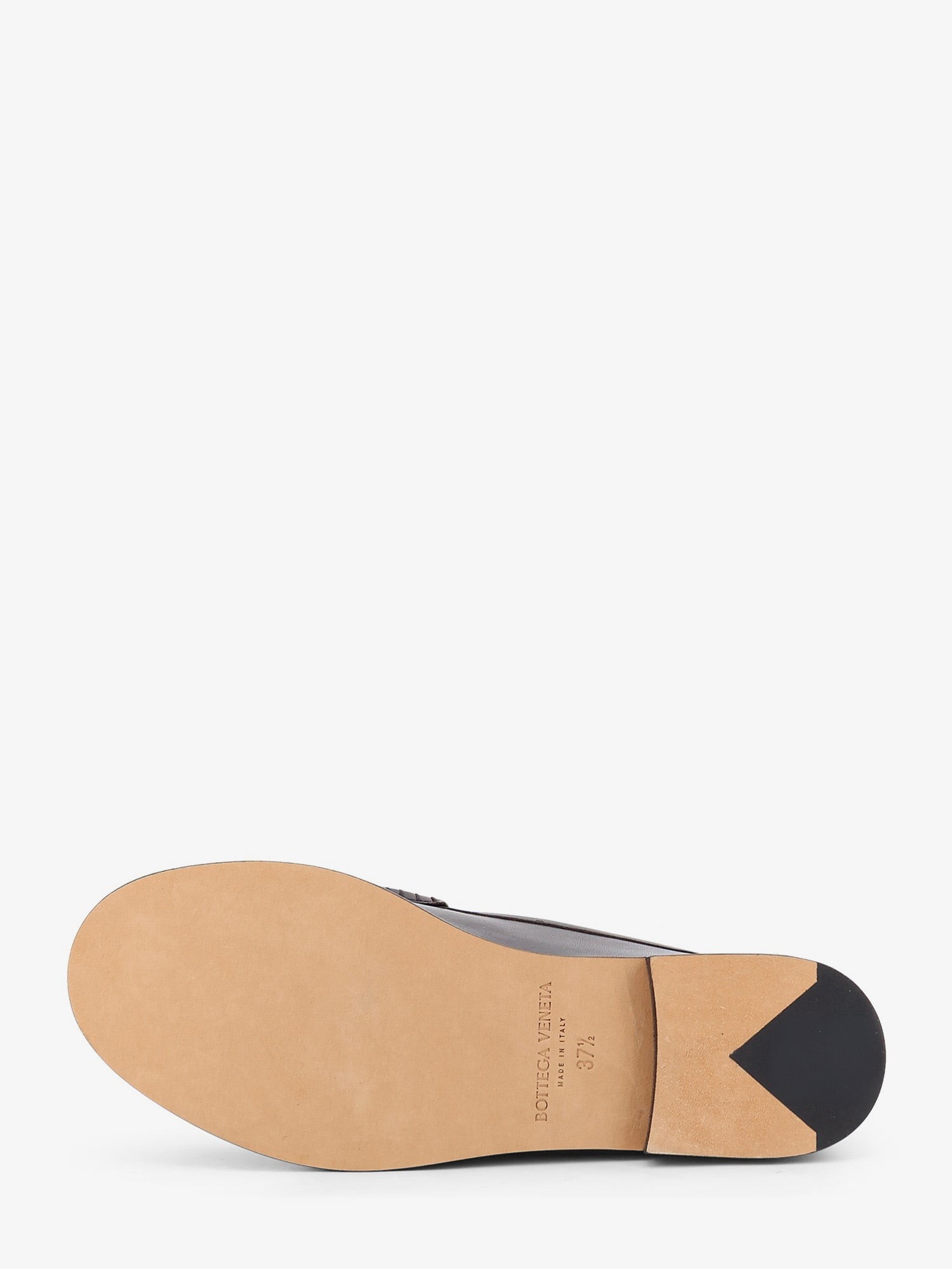 Silenzio leather loafers with Intrecciato motif - Image 4