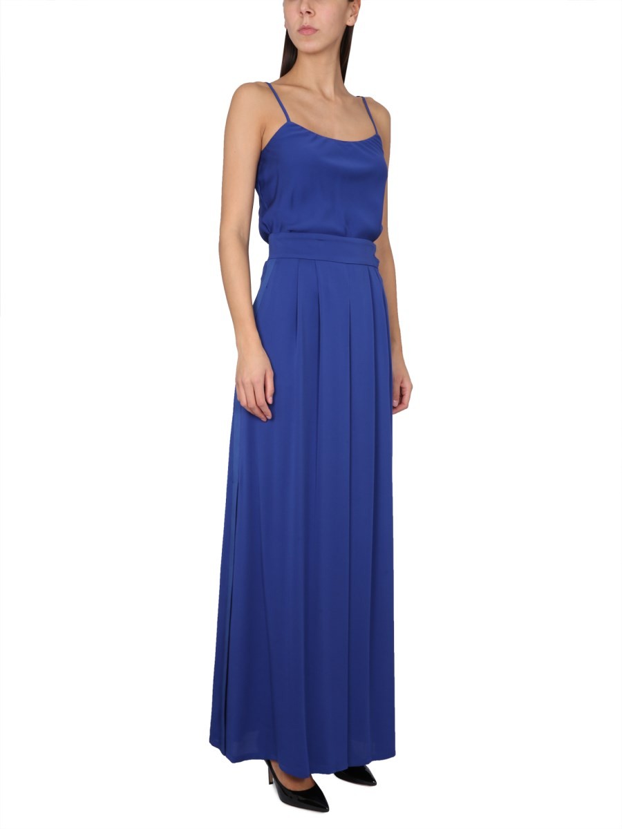 Max Mara - SILK CHARMEUSE TUXEDO TOP - Image 2