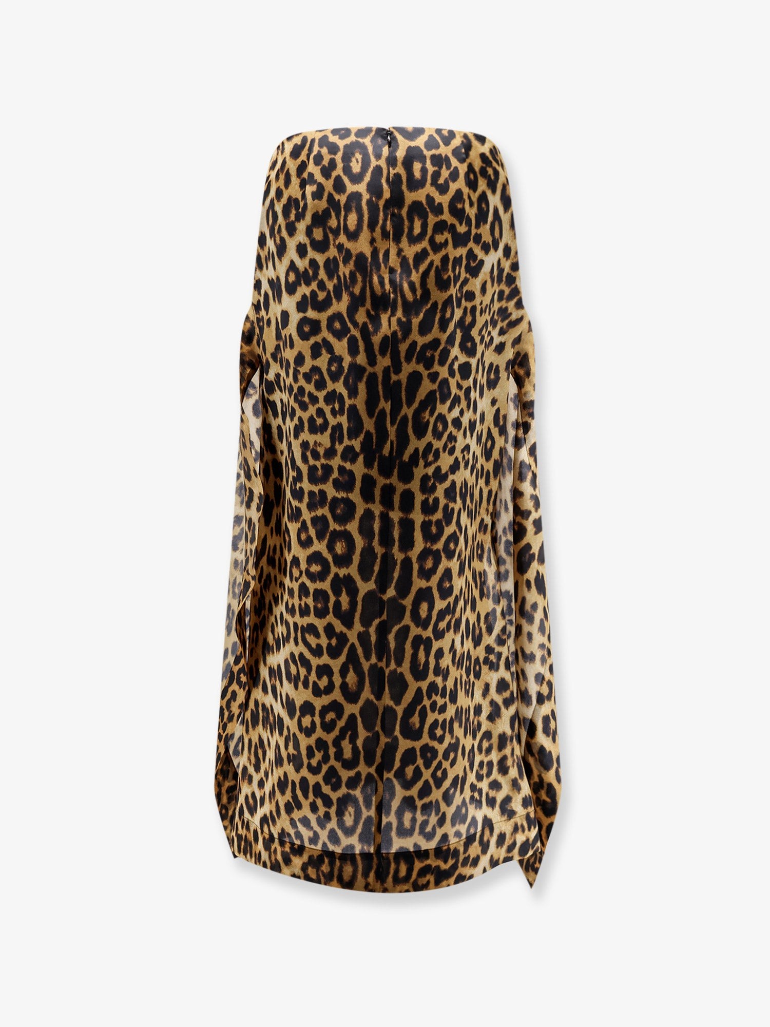 Silk skirt with animal print - Image 2
