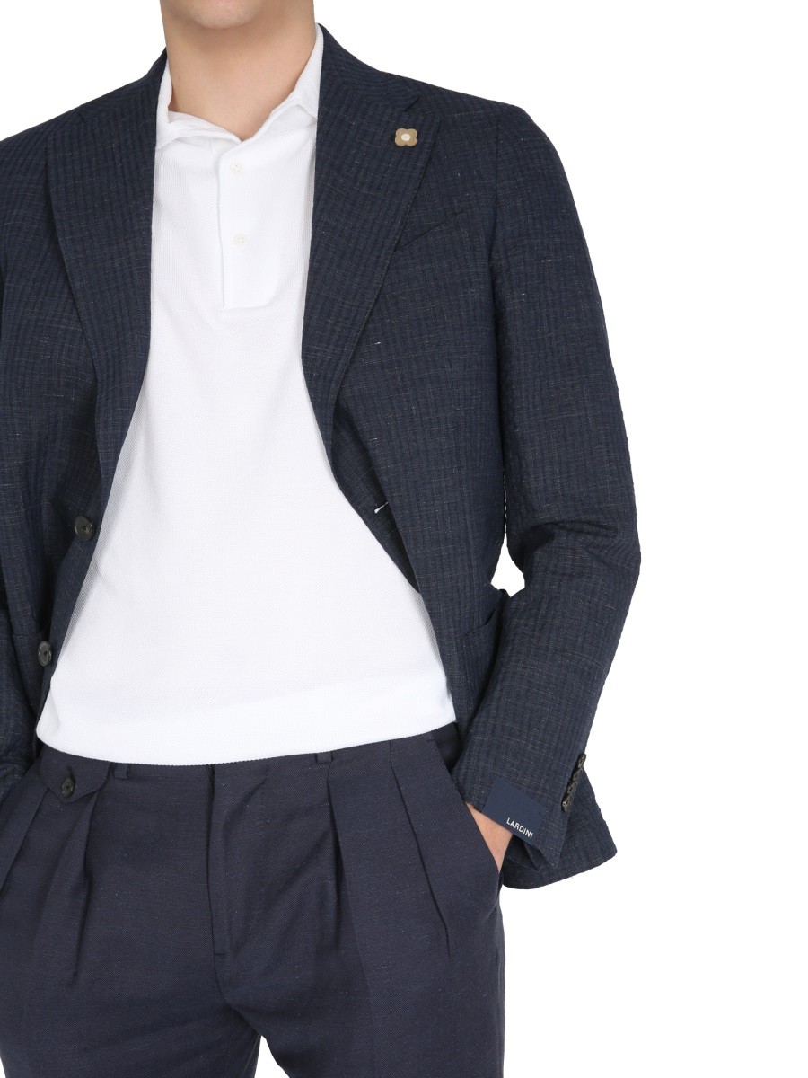 Lardini - SINGLE-BREASTED JACKET - Image 4