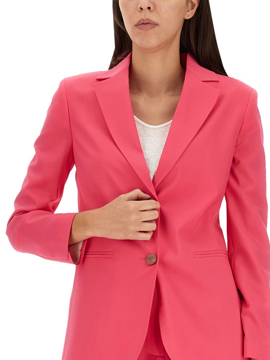 ALYSI - SINGLE-BREASTED JACKET - Image 4