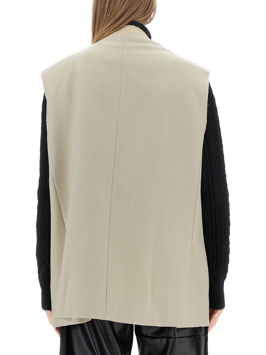 MM6 MAISON MARGIELA - SINGLE-BREASTED VEST - Image 3