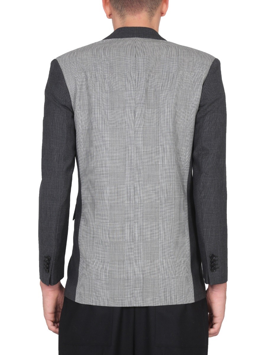 ASPESI - SINGLE-BREASTED VIRGIN WOOL JACKET - Image 3