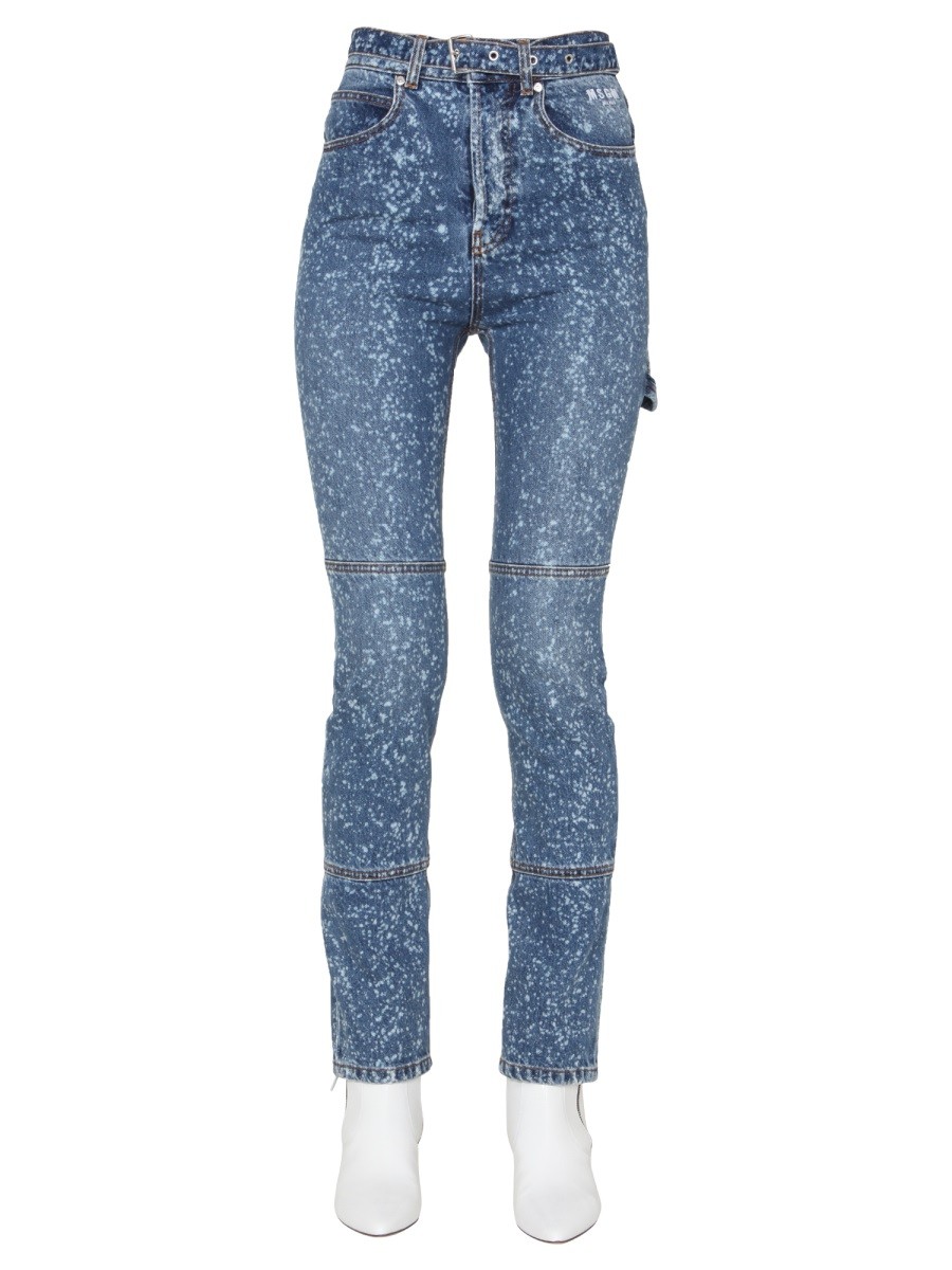 msgm SKINNY FIT JEANS