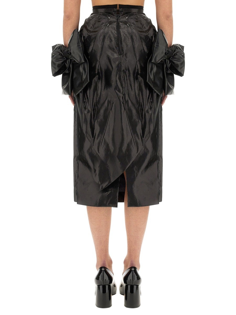 Maison Margiela - SKIRT WITH BOW - Image 4