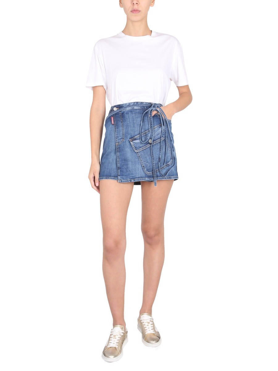Dsquared - SKIRT WITH POCKET - Image 2