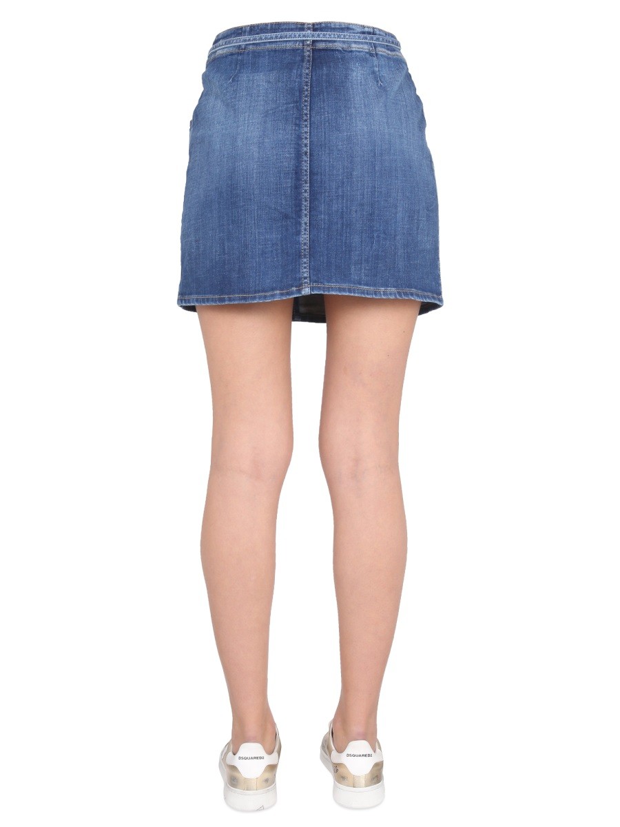 Dsquared - SKIRT WITH POCKET - Image 4