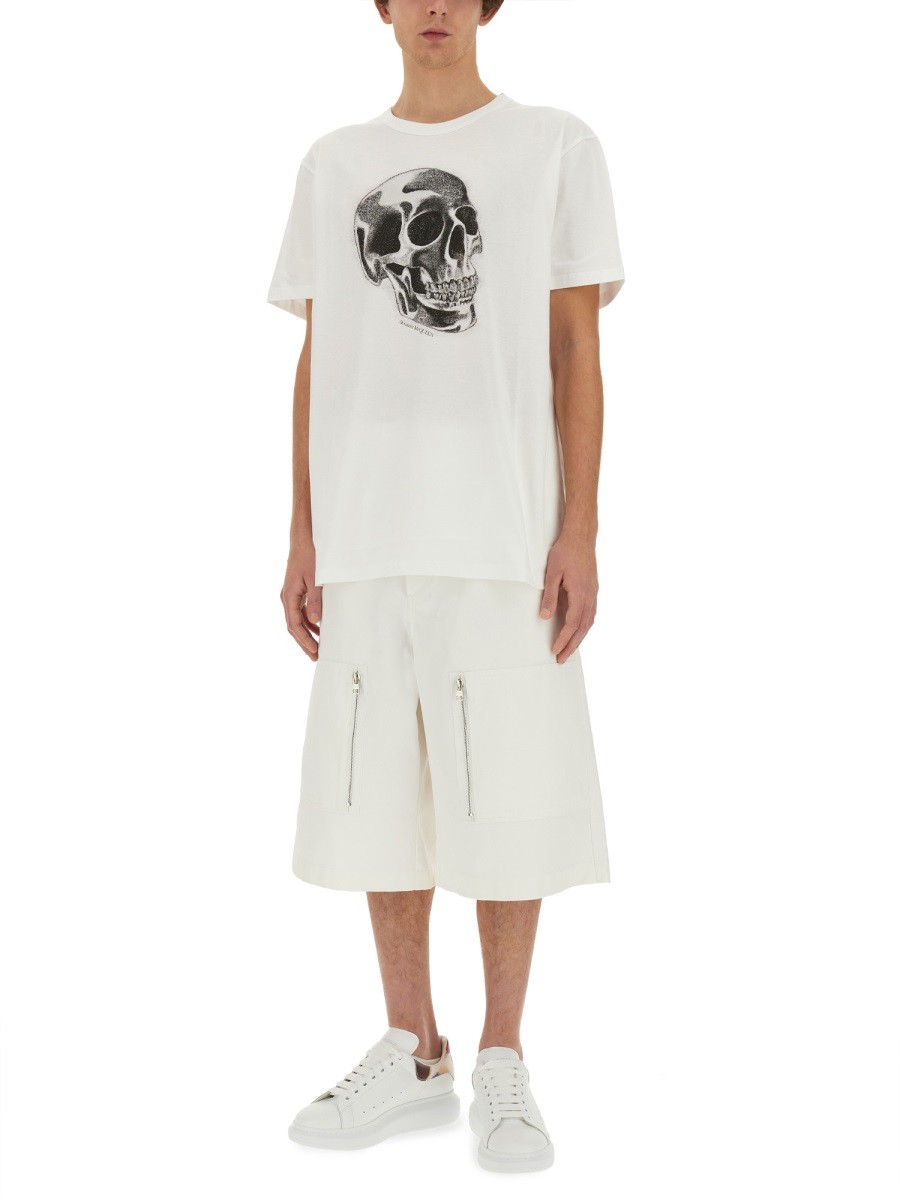 Alexander Mcqueen - SKULL PRINT T-SHIRT - Image 2