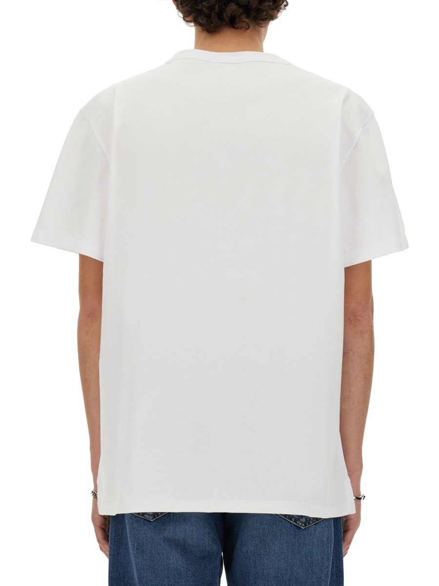 Alexander Mcqueen - SKULL PRINT T-SHIRT - Image 3