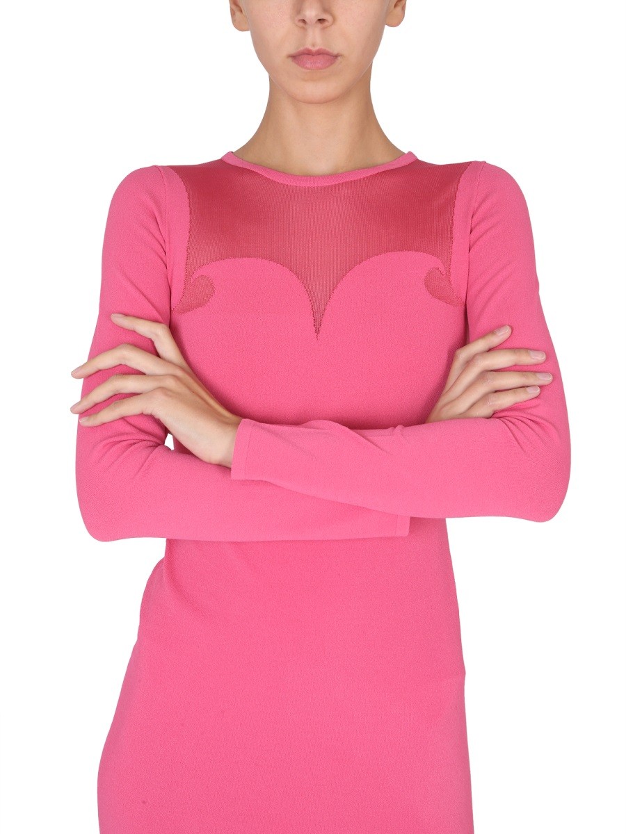 Moschino - SLIM FIT DRESS - Image 4