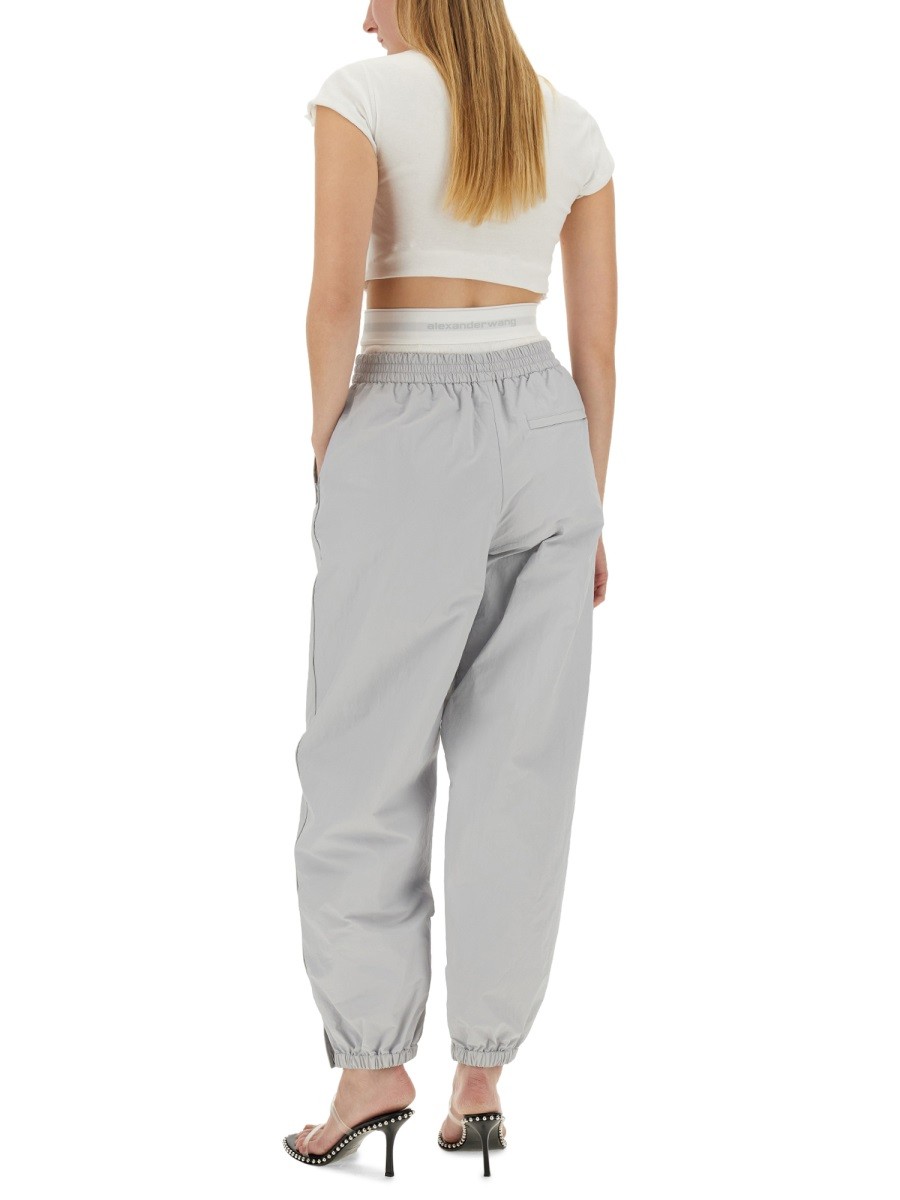 Alexander Wang - SPORTS PANTS WITH INTEGRATED UNDERWEAR - Image 2