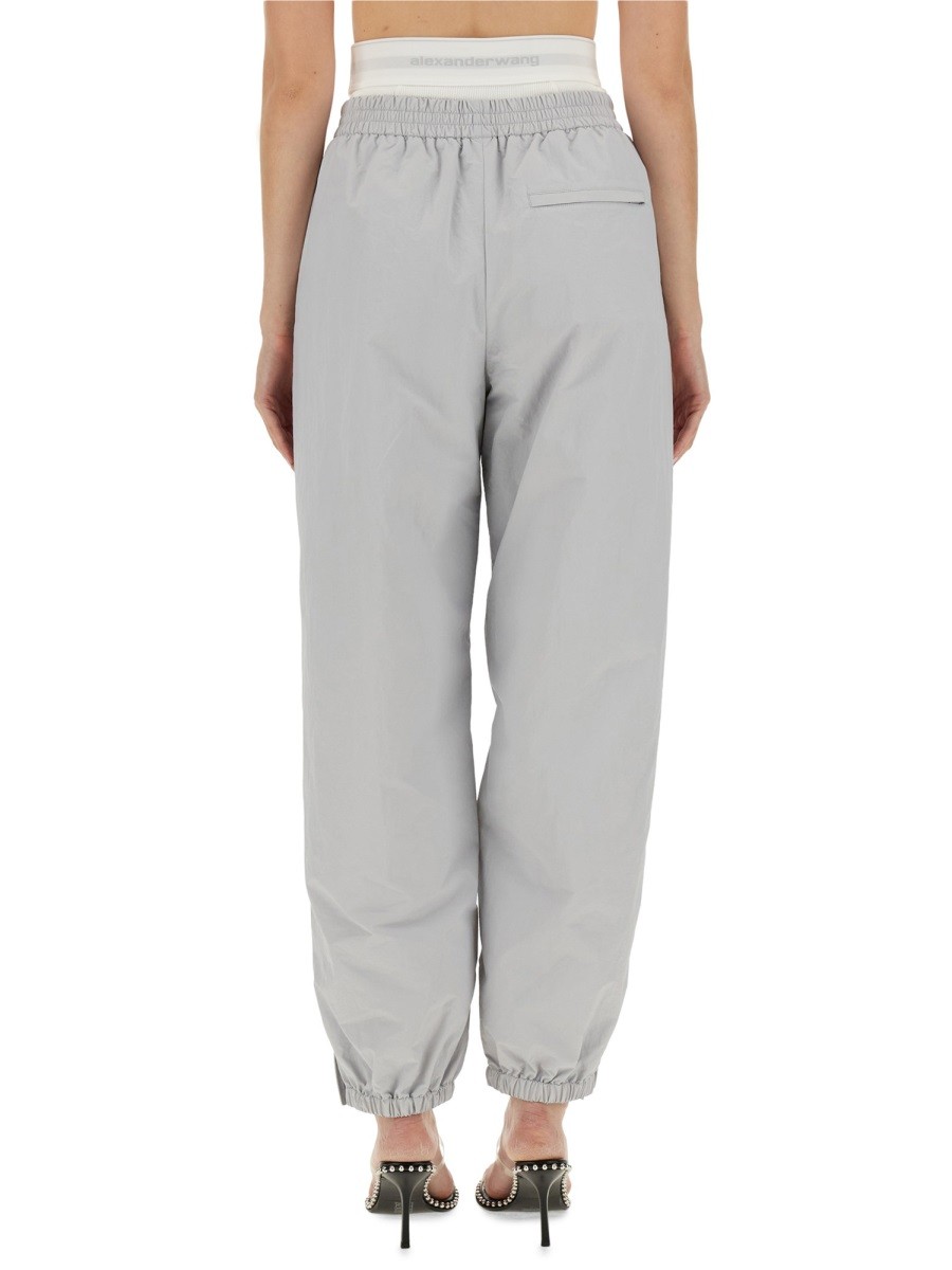 Alexander Wang - SPORTS PANTS WITH INTEGRATED UNDERWEAR - Image 3