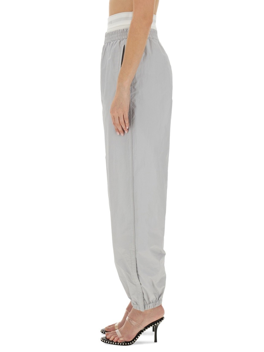 Alexander Wang - SPORTS PANTS WITH INTEGRATED UNDERWEAR - Image 4