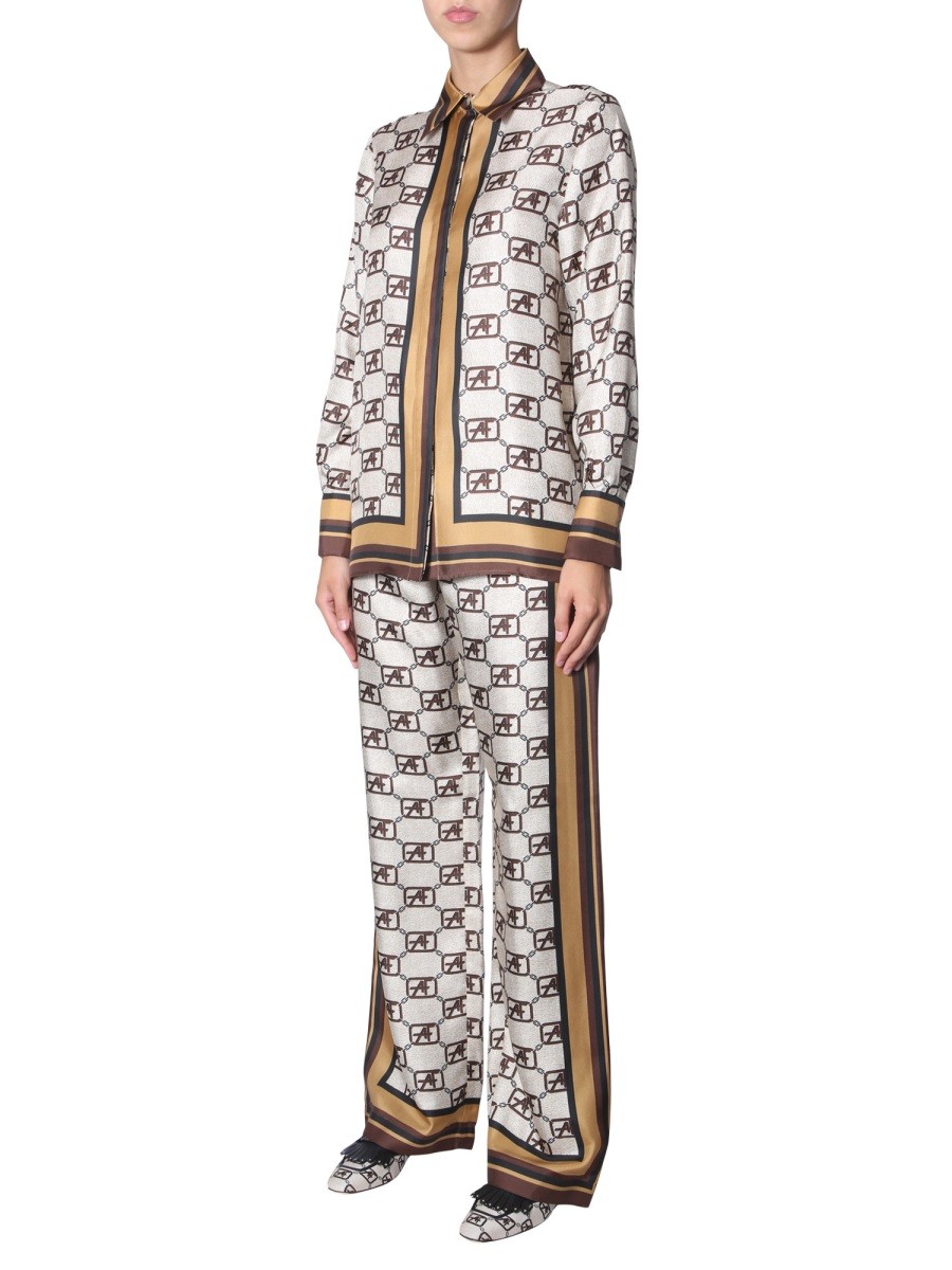 alberta ferretti STORY LOGO PANTS - Image 2