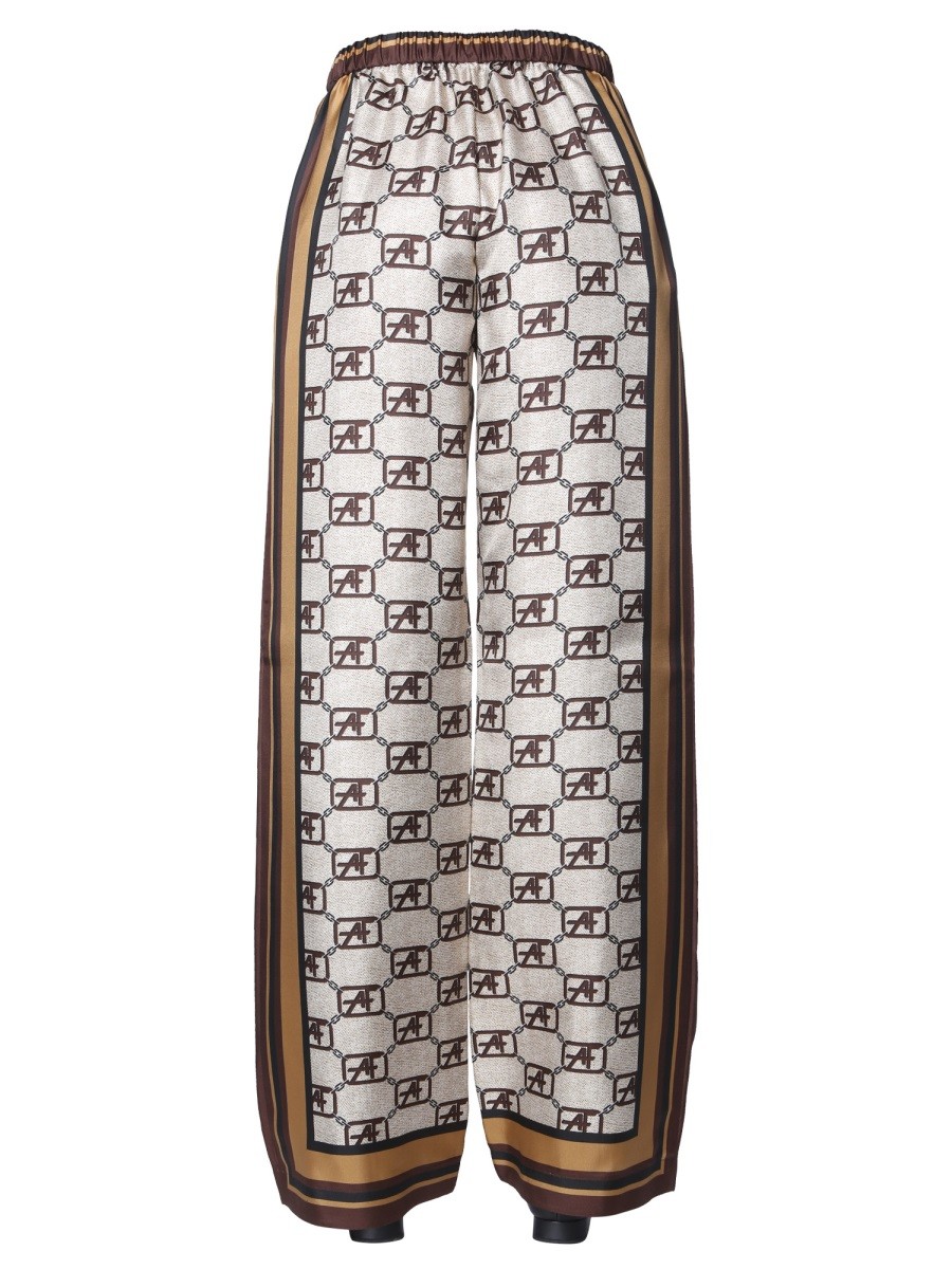 alberta ferretti STORY LOGO PANTS - Image 4