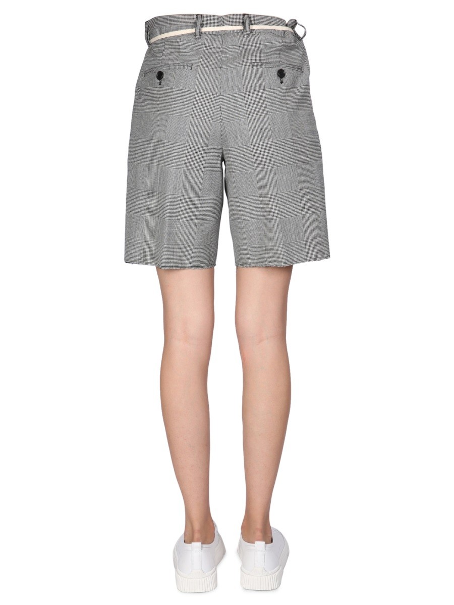 ASPESI - STRETCH FLANNEL BERMUDA SHORTS - Image 4