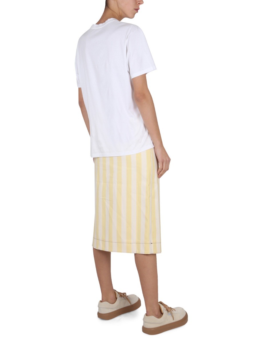 SUNNEI - STRIPED PATTERN SKIRT - Image 2