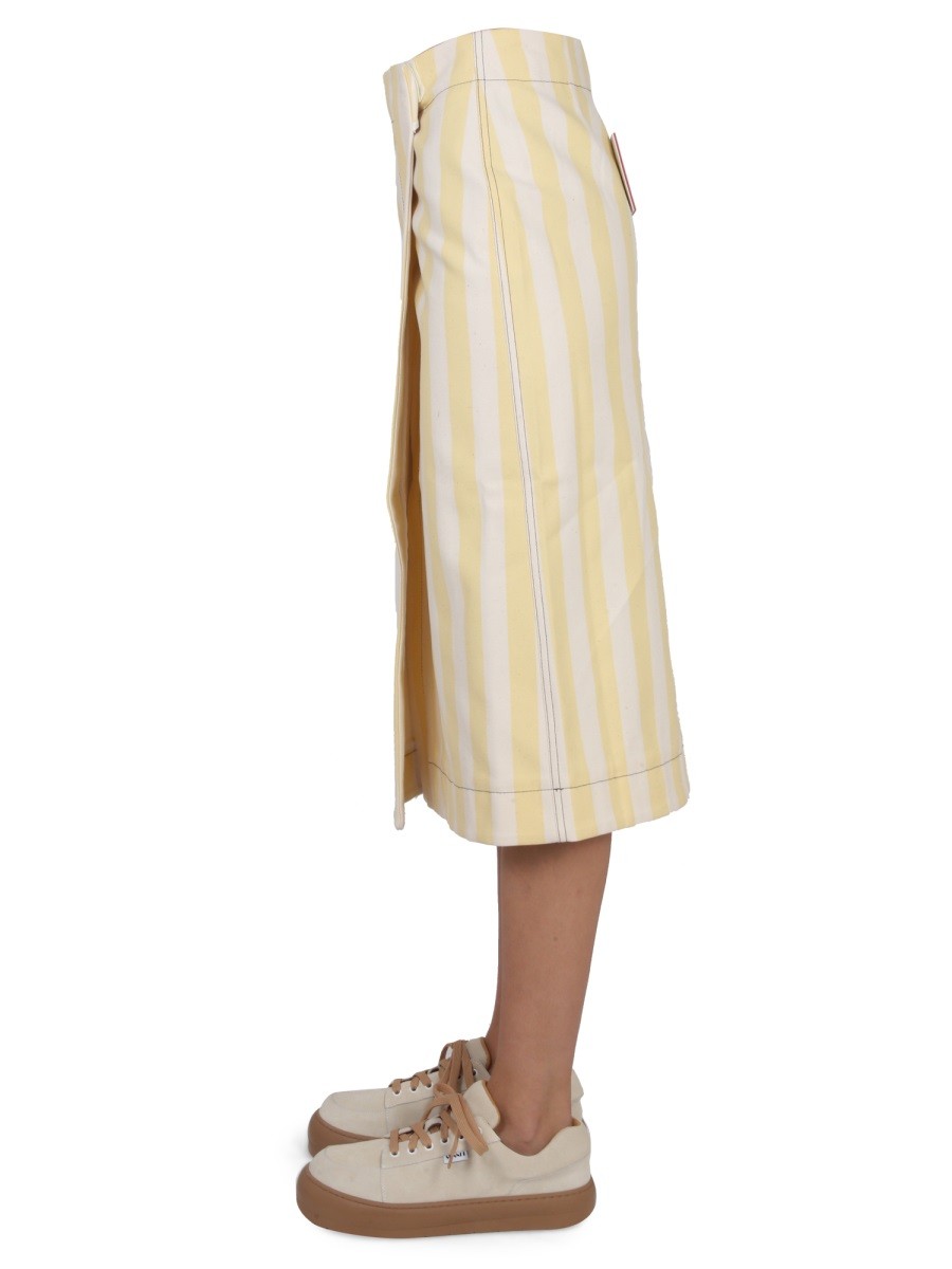 SUNNEI - STRIPED PATTERN SKIRT - Image 3