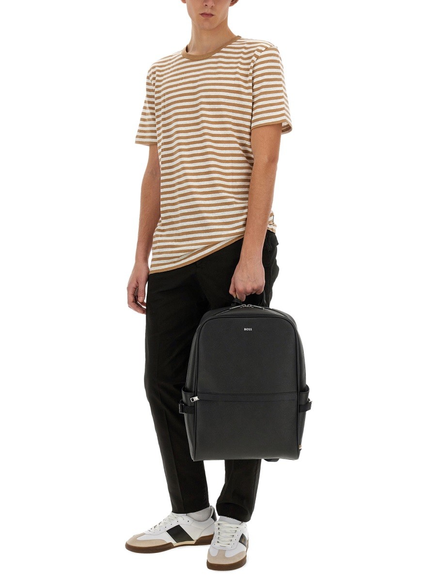 Boss - STRIPED T-SHIRT - Image 2