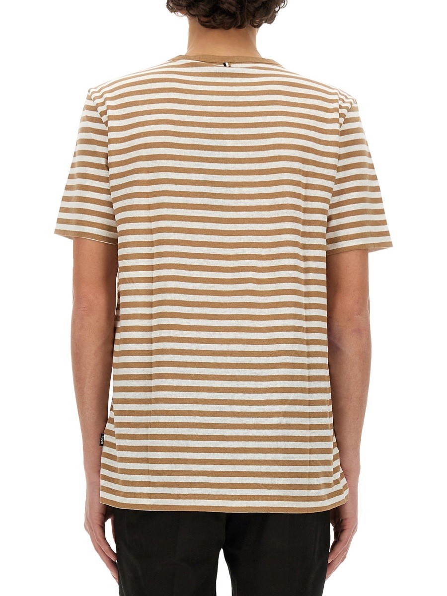 Boss - STRIPED T-SHIRT - Image 3