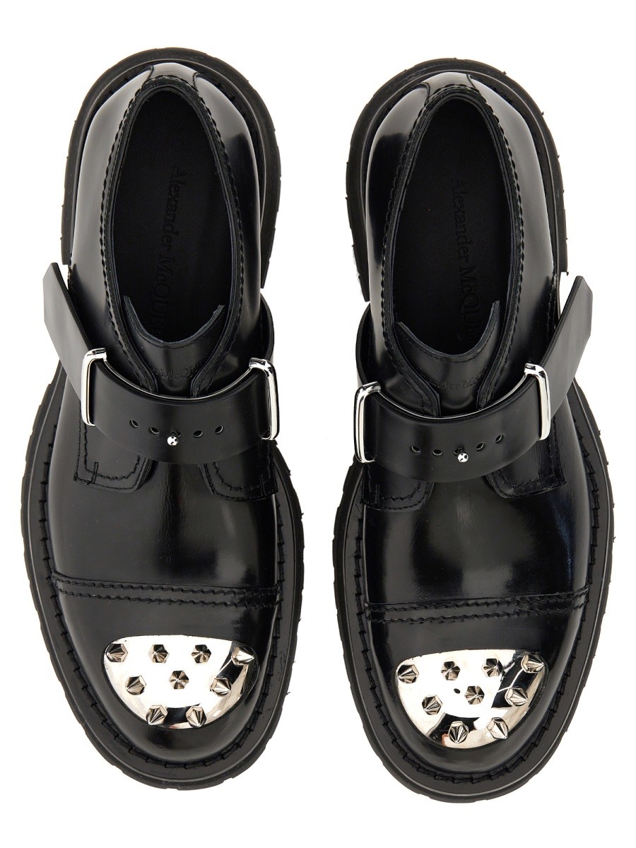 Alexander Mcqueen - STUDDED DERBY LOAFER - Image 4