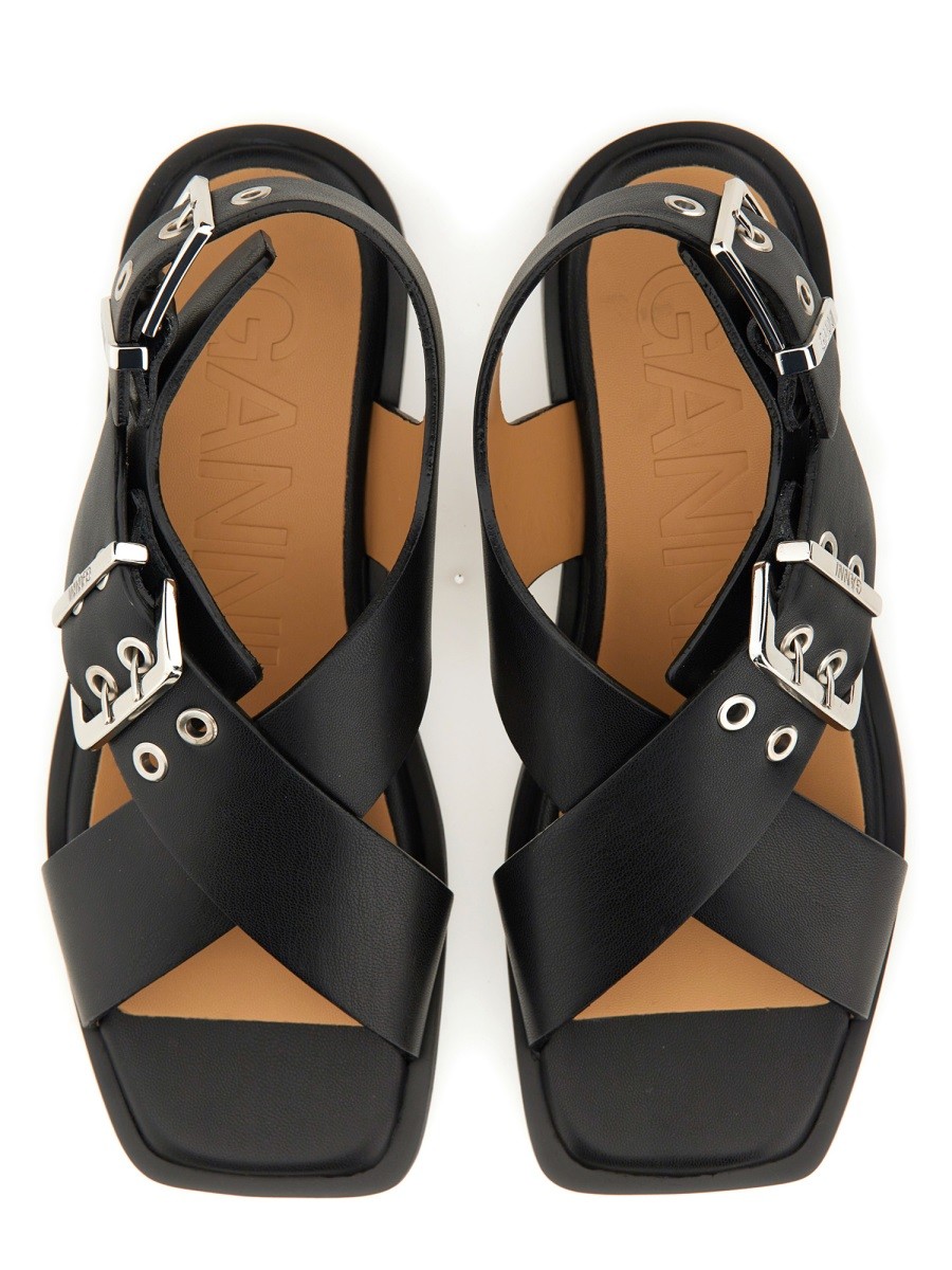GANNI - STUDDED SANDAL - Image 6
