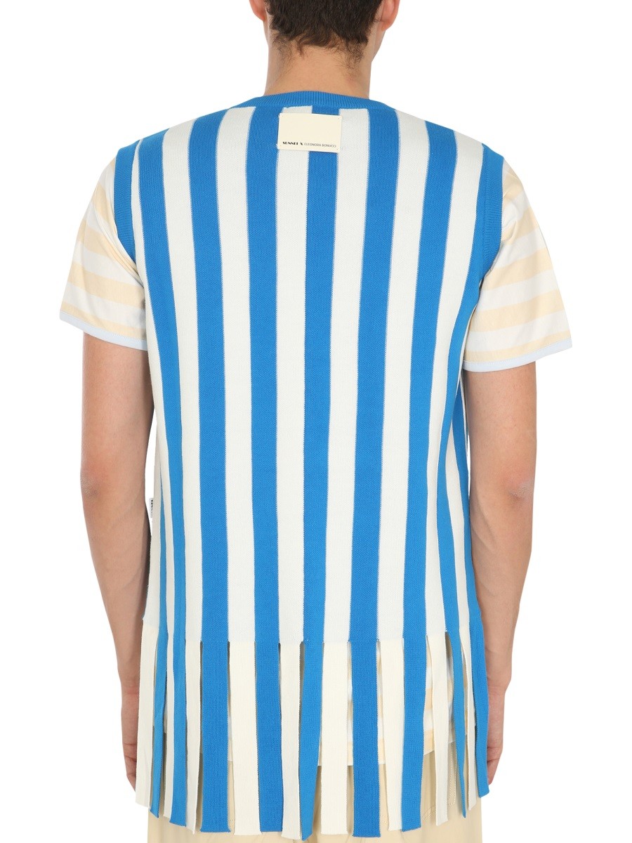 SUNNEI X ELEONORA BONUCCI - SWEATER WITH STRIPED PATTERN - Image 3
