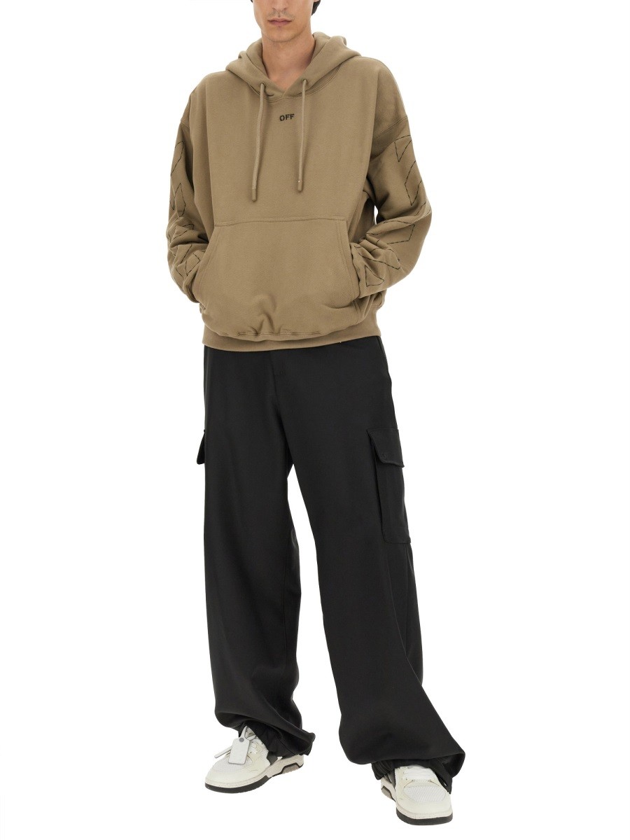 Off-white - SWEATSHIRT WITH ARROW EMBROIDERY - Image 2