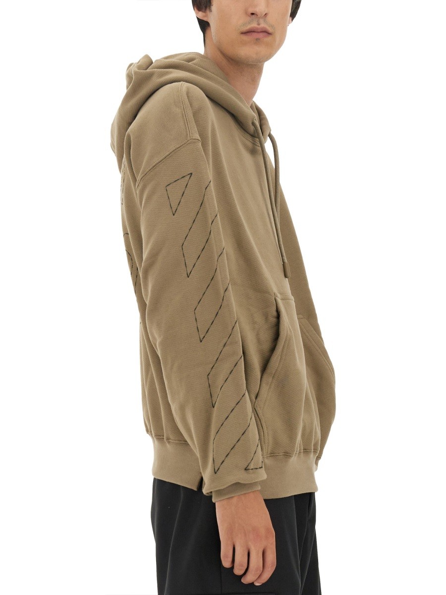 Off-white - SWEATSHIRT WITH ARROW EMBROIDERY - Image 4