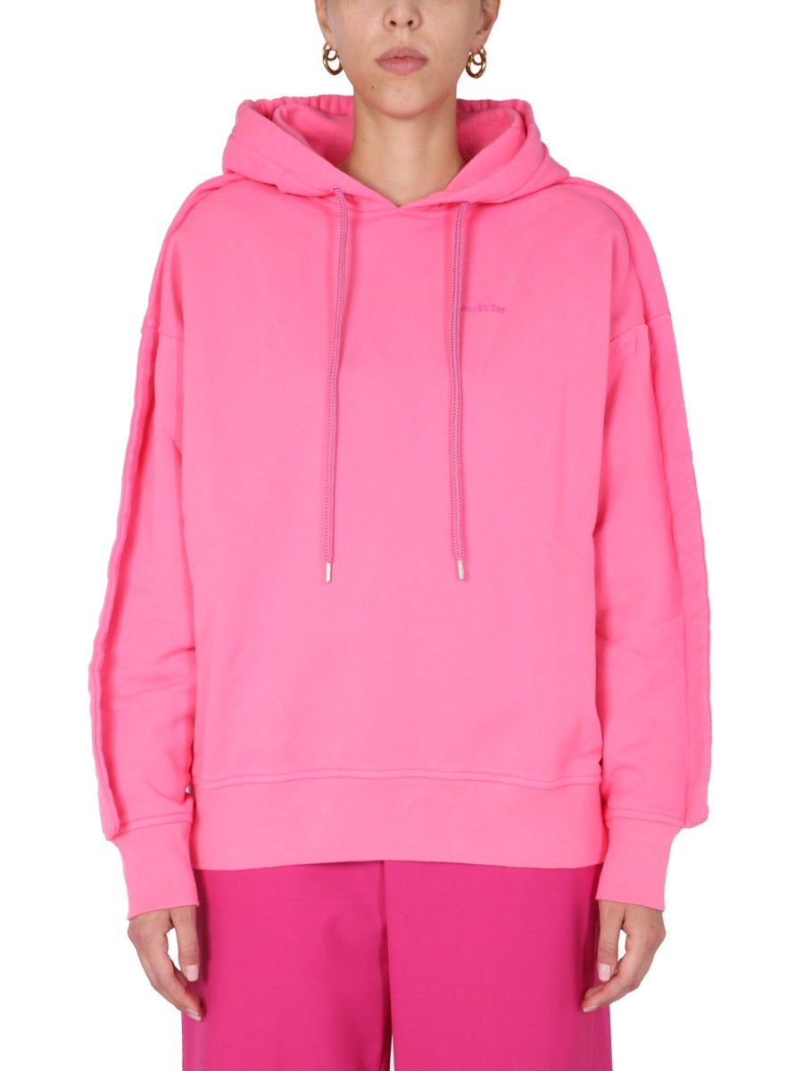 AMBUSH SWEATSHIRT WITH EMBROIDERED LOGO