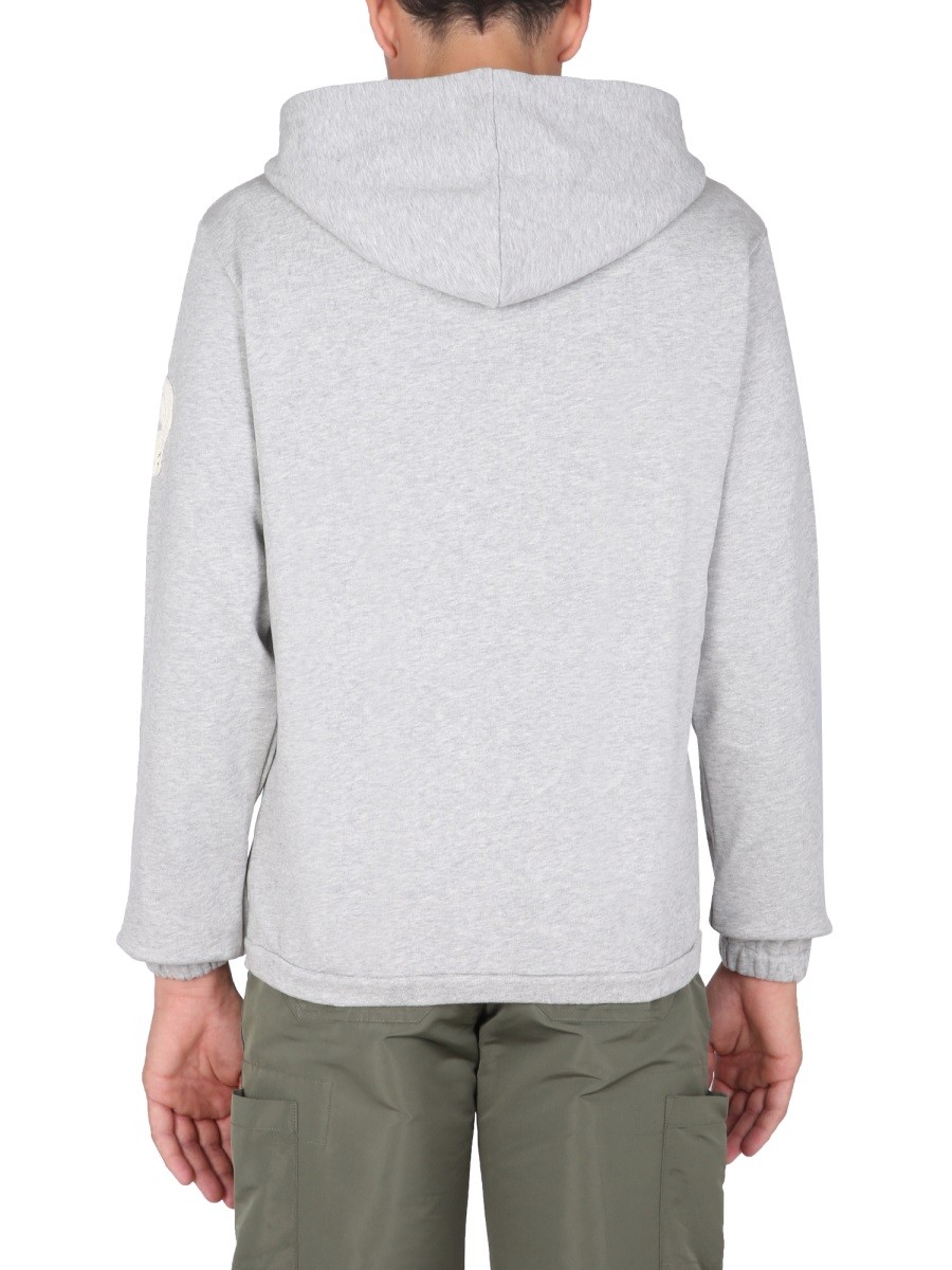 Alexander Mcqueen SWEATSHIRT WITH EMBROIDERED SKULL - Image 3