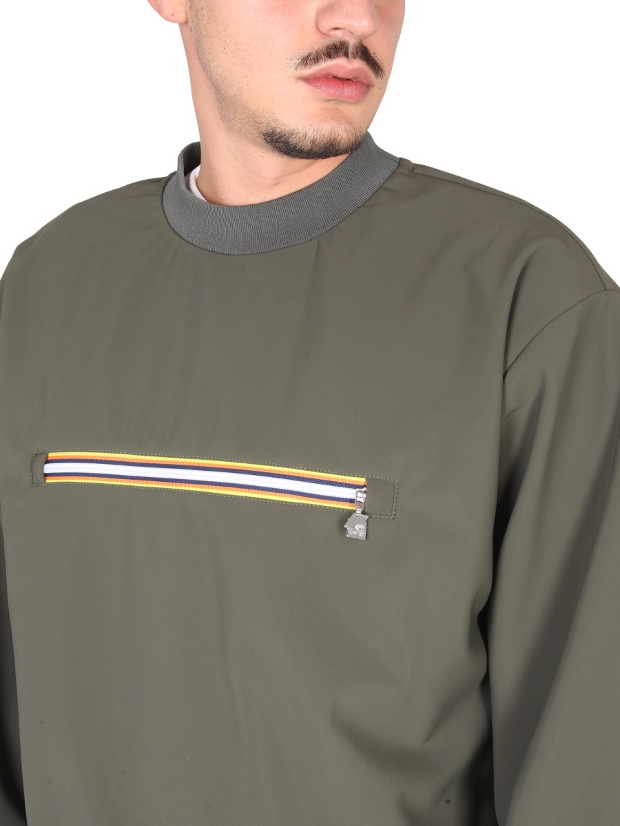 K-Way - SWEATSHIRT WITH FRONT POCKET - Image 4