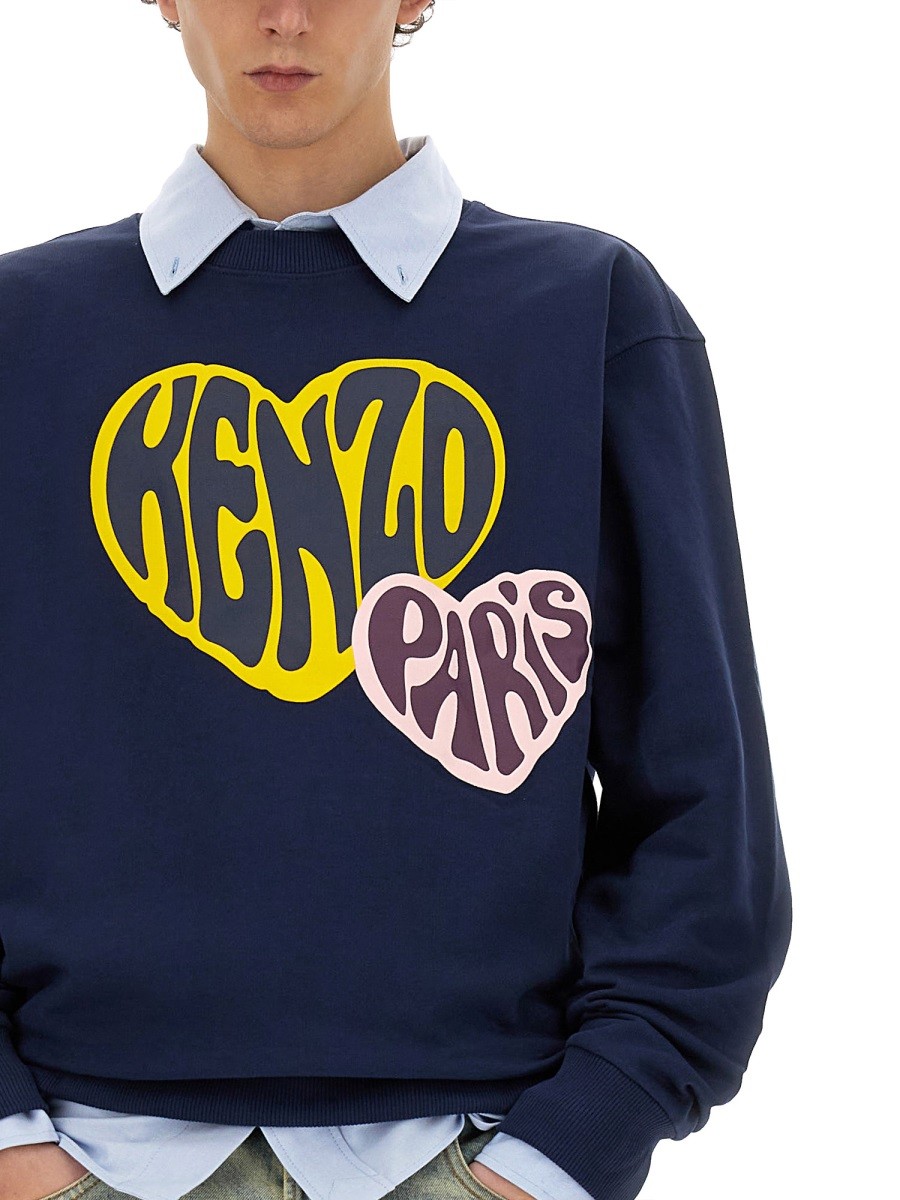 Kenzo - SWEATSHIRT WITH LOGO - Image 4