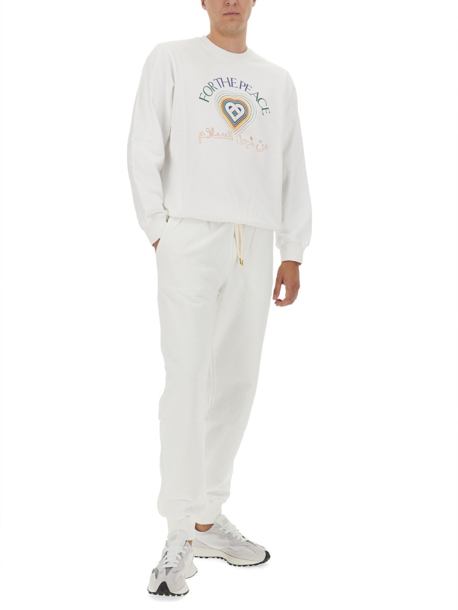 CASABLANCA - SWEATSHIRT WITH LOGO - Image 2
