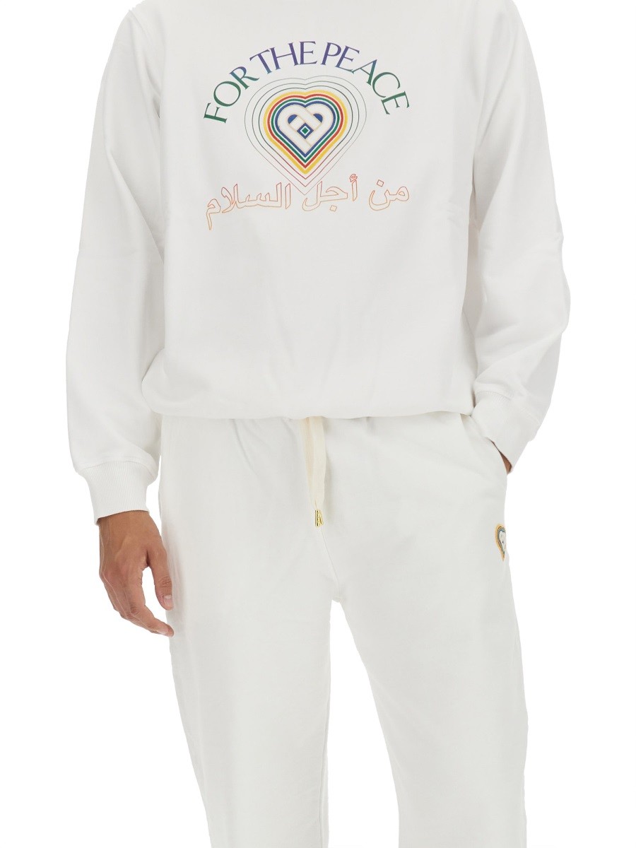 CASABLANCA - SWEATSHIRT WITH LOGO - Image 4